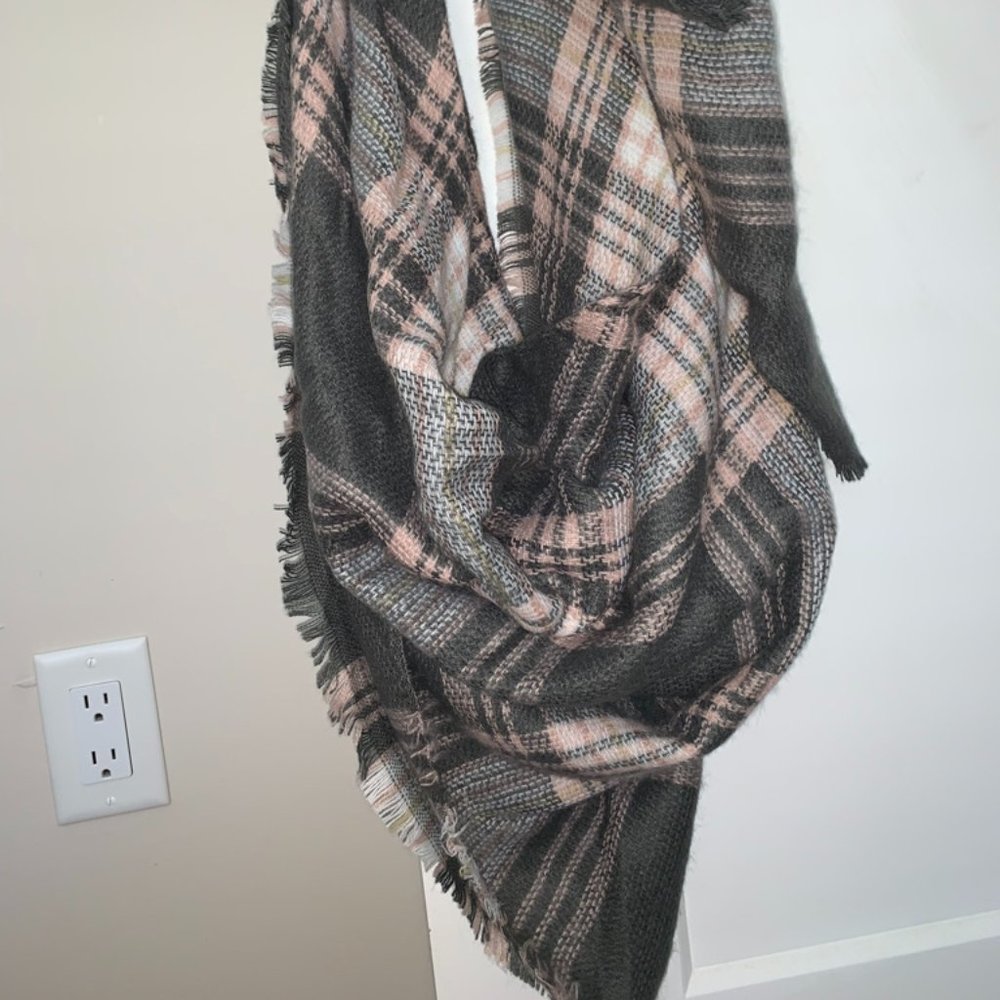 plaid scarf